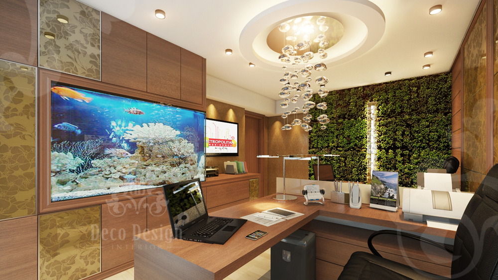 Concept design interior birouri Metropol Residence
