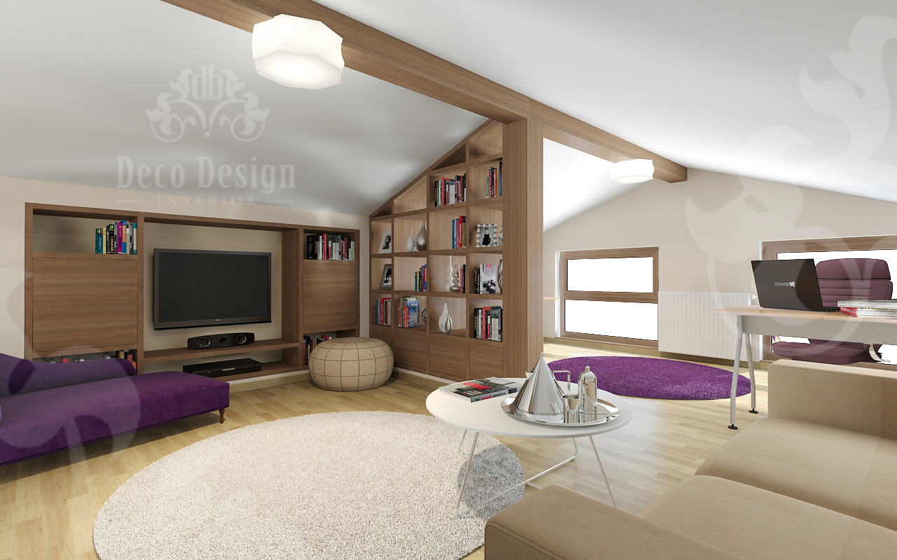 # Design interior mansarda Mogosoaia